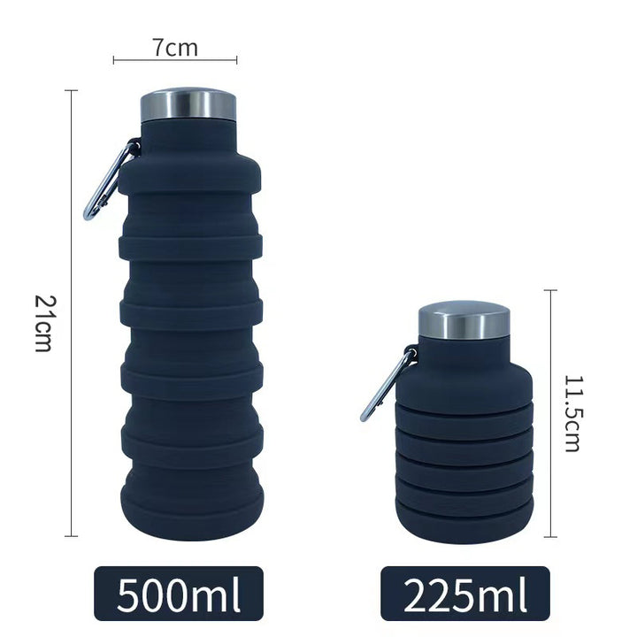 Ladies Foldable Silicone Water Bottle Stornfield