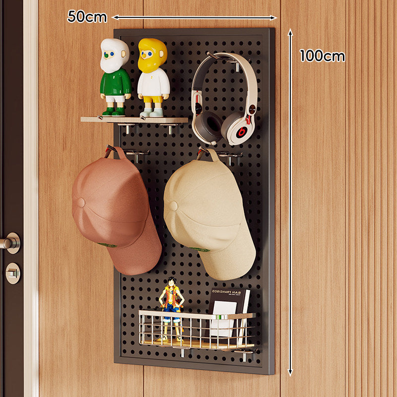 Wall-Mounted Pegboard Organizer
