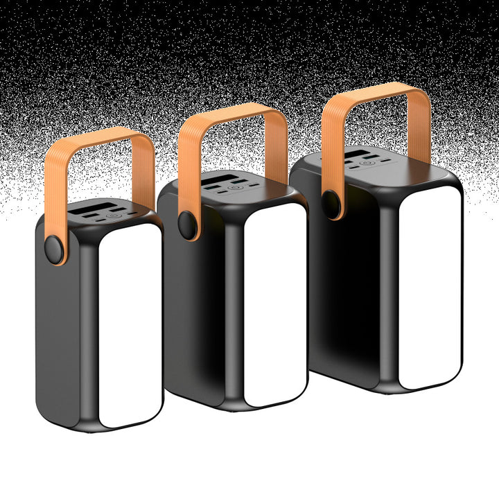 Portable power bank with multifunctional charging port and integrated carrying handle Stornfield