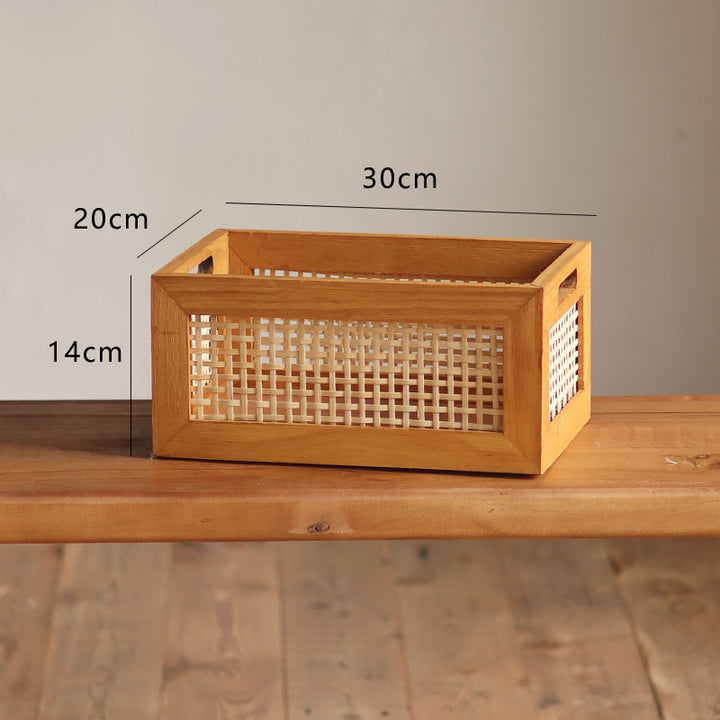 High-quality storage basket made of natural material Stornfield