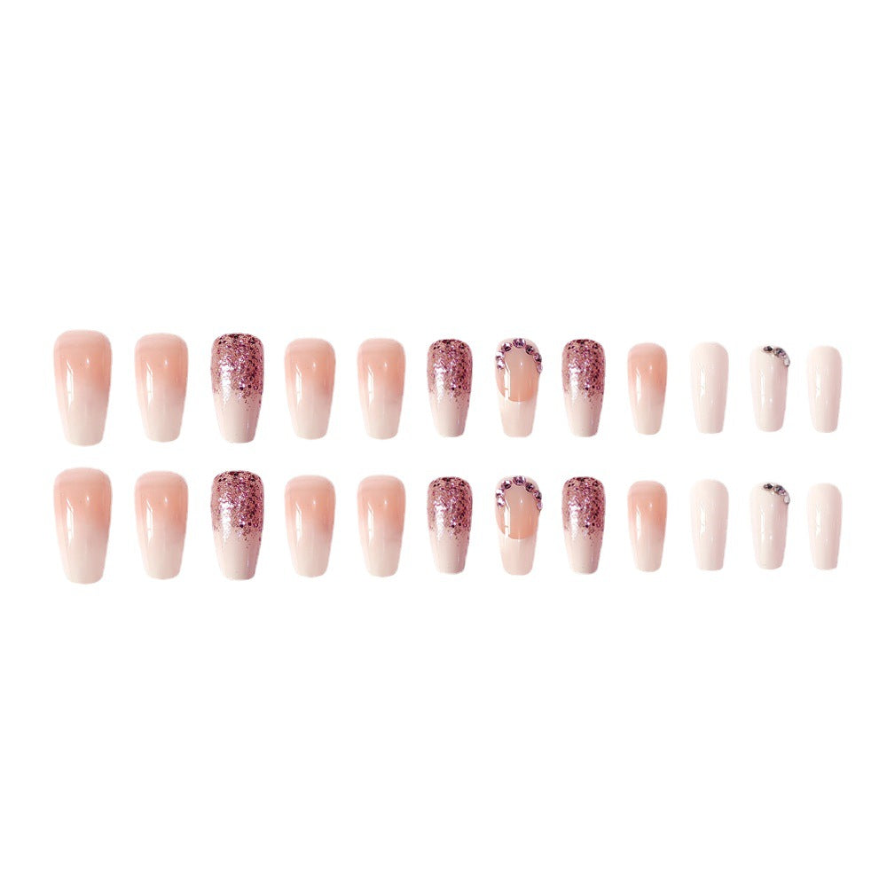 Decorative Press-On Nail Set Stornfield