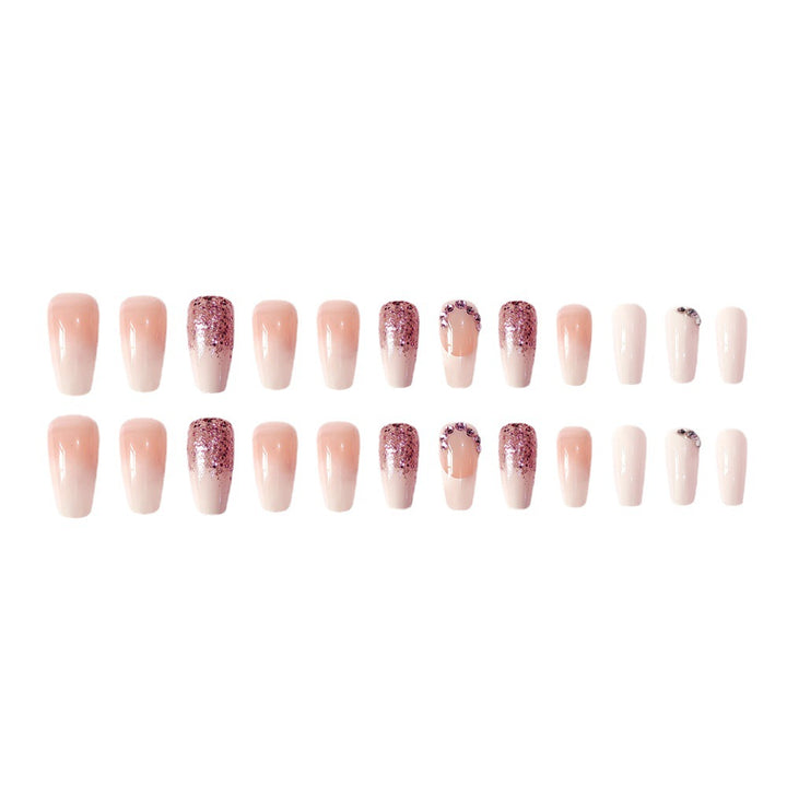 Decorative Press-On Nail Set Stornfield