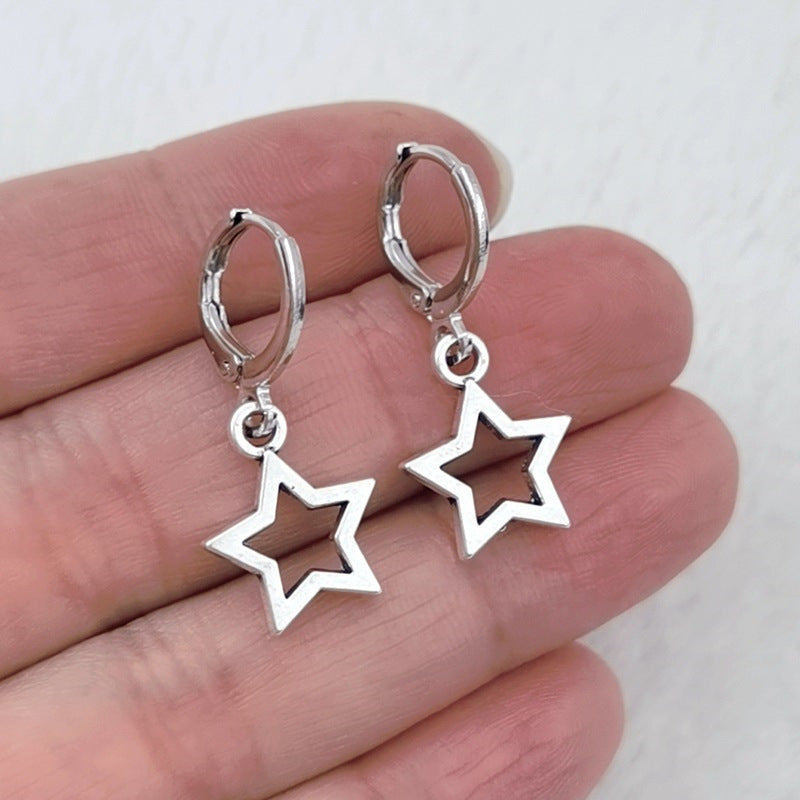 Stylish star earrings Stornfield