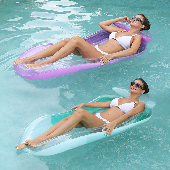 Women Inflatable Lounge Couch with Breathable Mesh Surface Stornfield