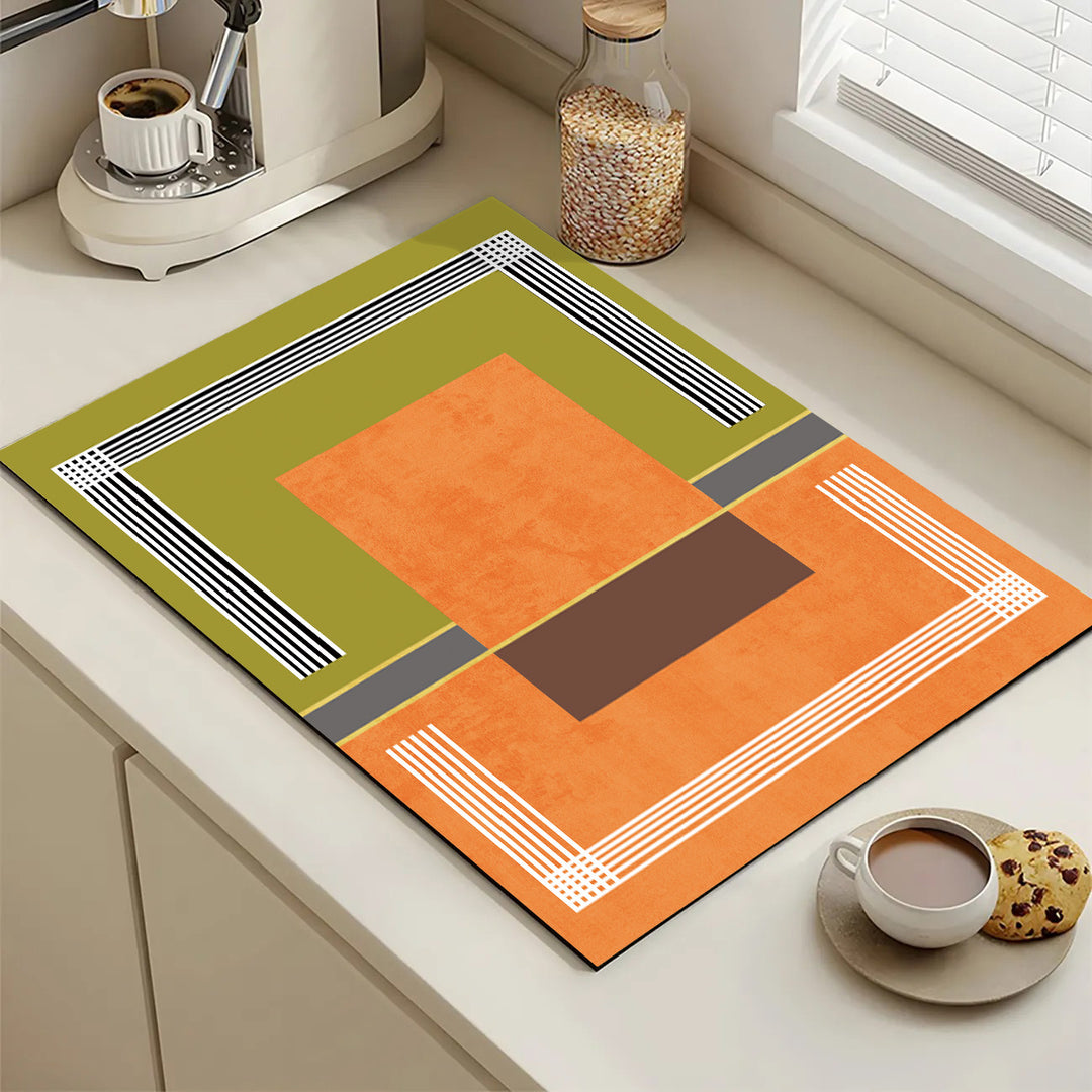 Playful Textured Kitchen Mat Stornfield