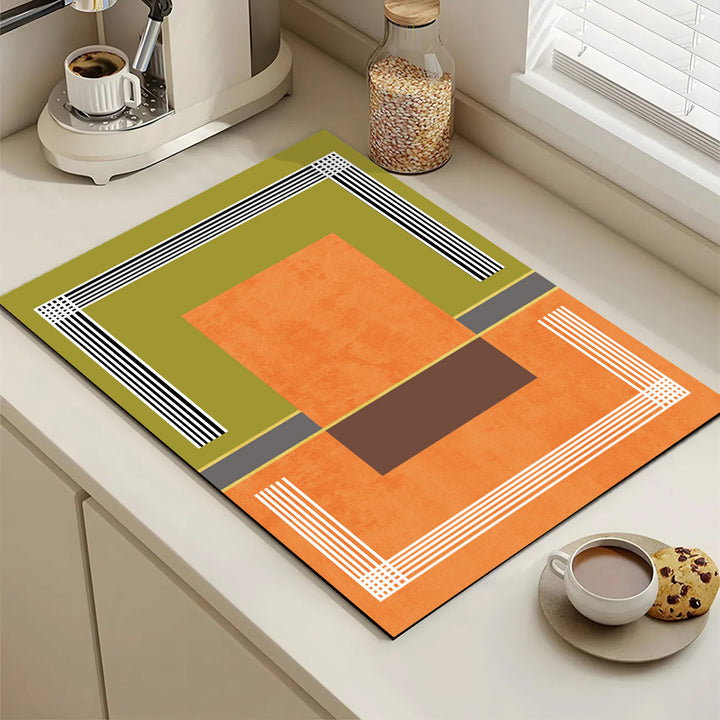 Playful Textured Kitchen Mat Stornfield