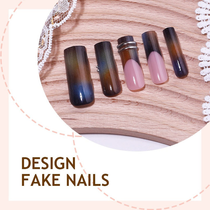 Acrylic Nail Set with Gradient Stornfield