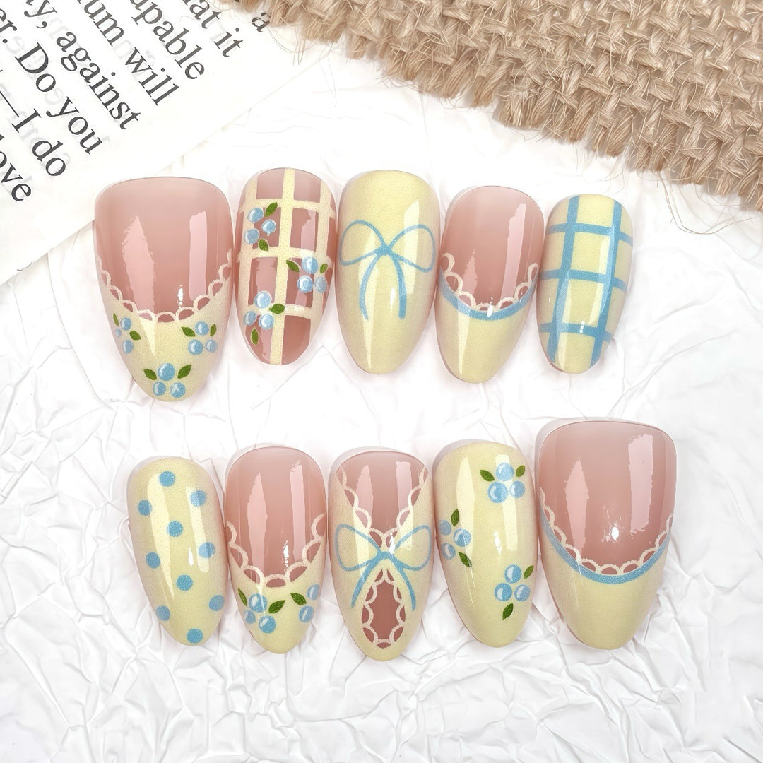 Artistic Nail Design Press-On Set 1790745541