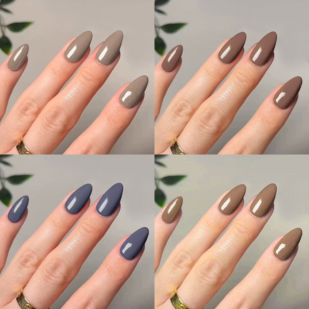 Artistic stiletto nails with elegant high-gloss finish Stornfield