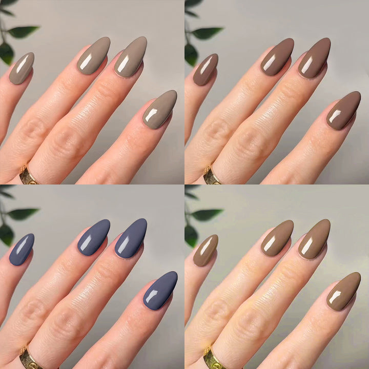 Artistic stiletto nails with elegant high-gloss finish Stornfield