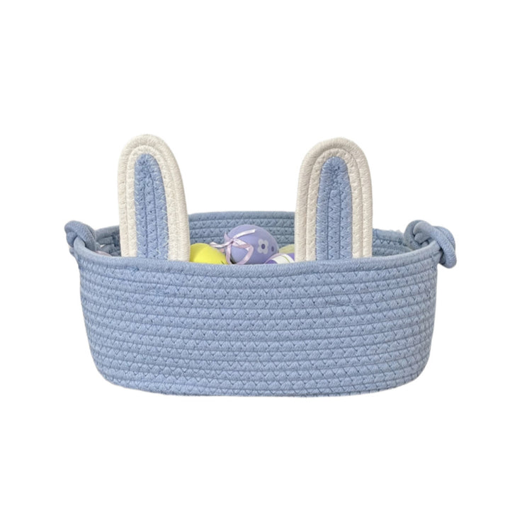 Ladies Playful Storage Basket with Bunny Ears Stornfield