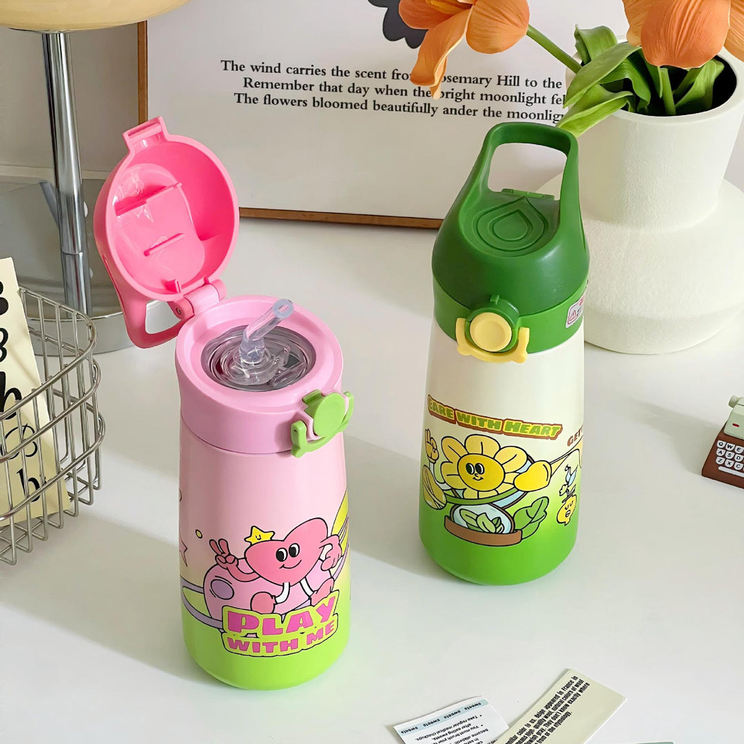 Women Kids Water Bottle with Child-Friendly Design Stornfield