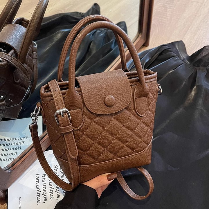 Quilted Mini Top-Handle Handbag Stornfield