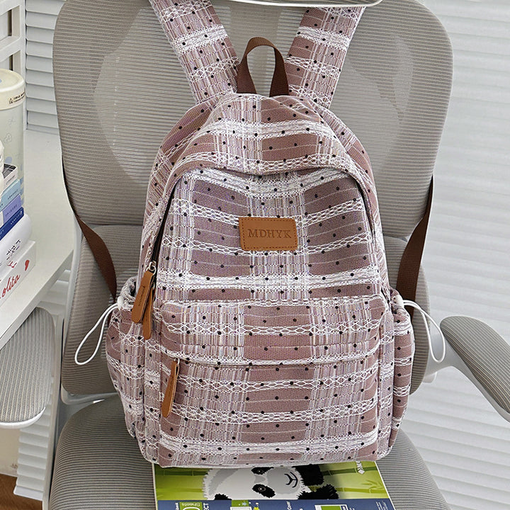 Compact Polka Dot Backpack Stornfield