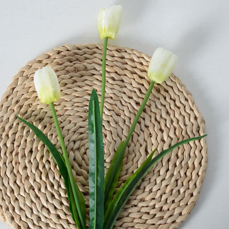 Decorative Faux Tulip Stem Arrangement