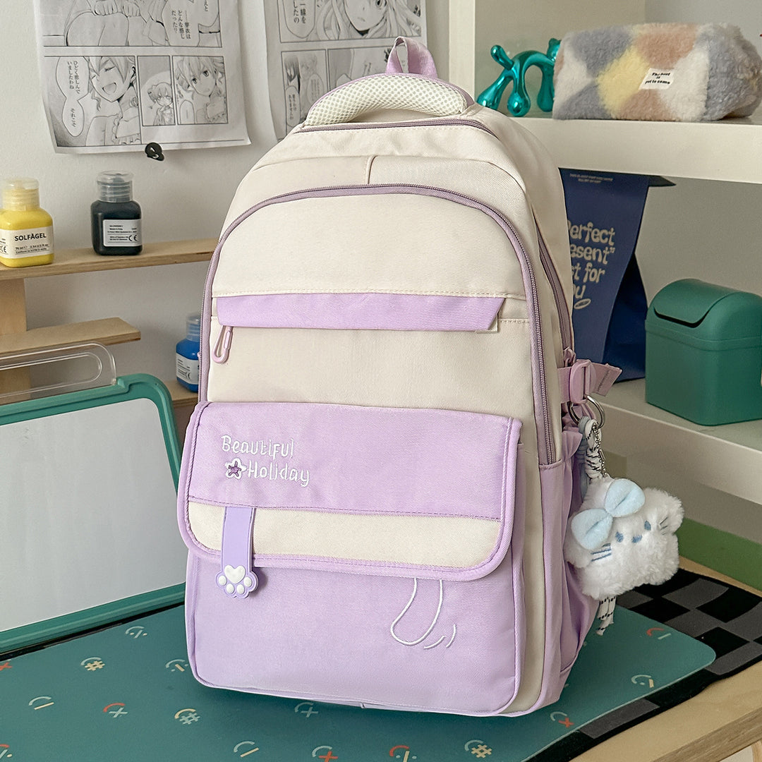 Cute Illustrated Patterned Backpack Stornfield