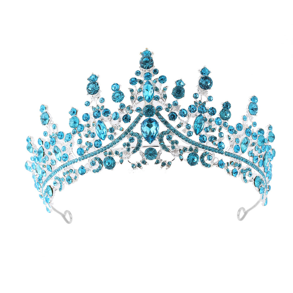 Ladies Rhinestone Tiara with Sparkling Gemstones Stornfield