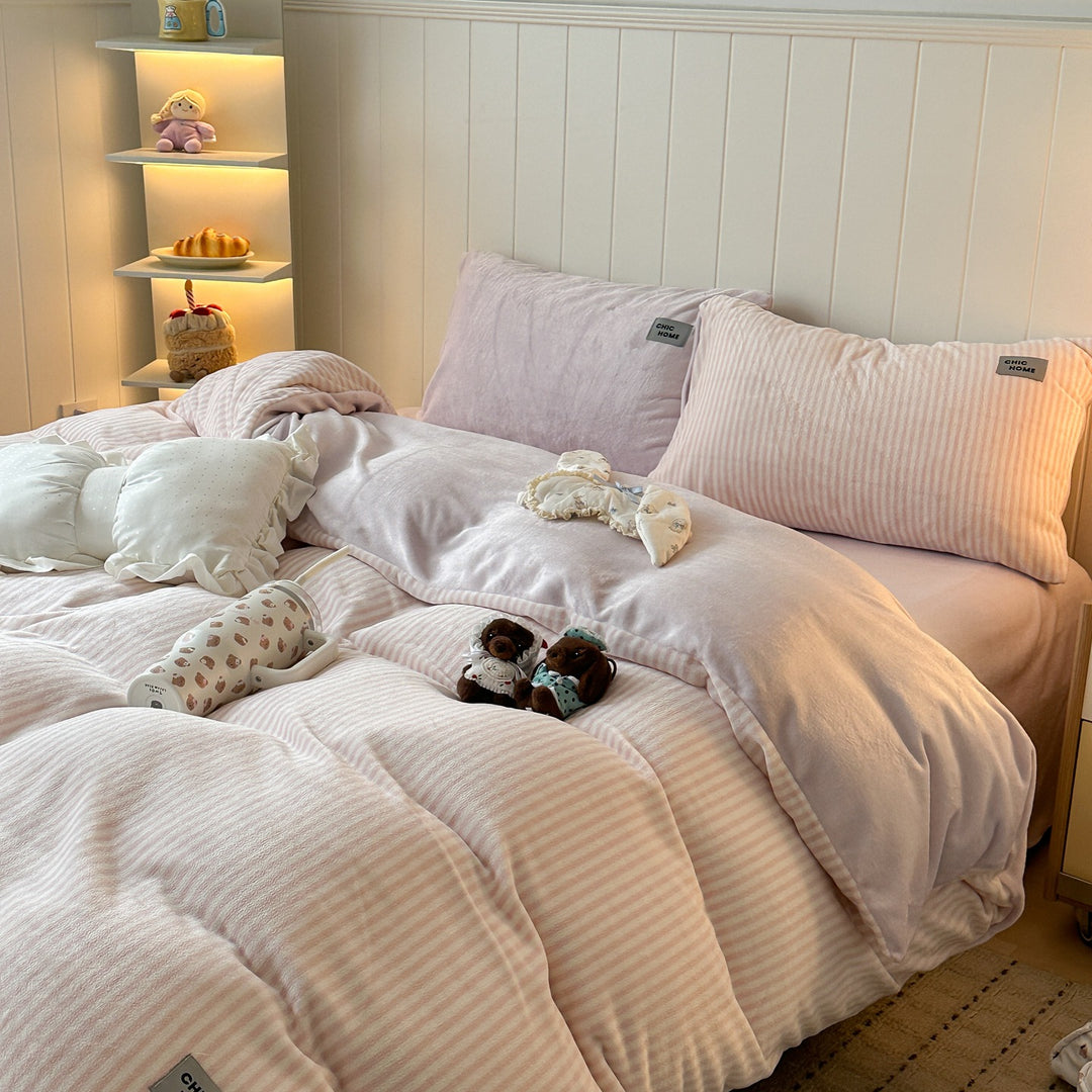 Soft Velvet Duvet Cover Set