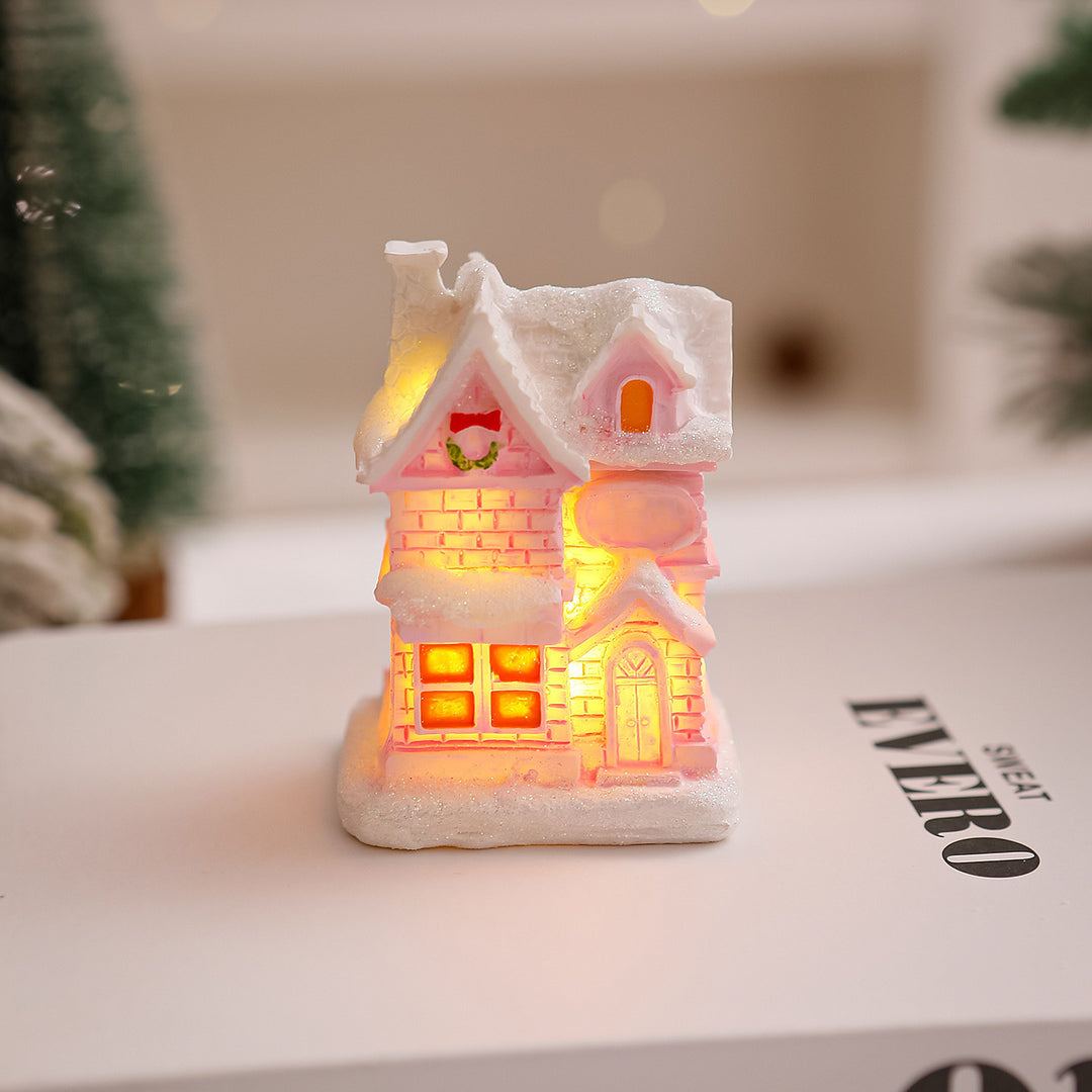 Illuminated Christmas village House Decor Stornfield