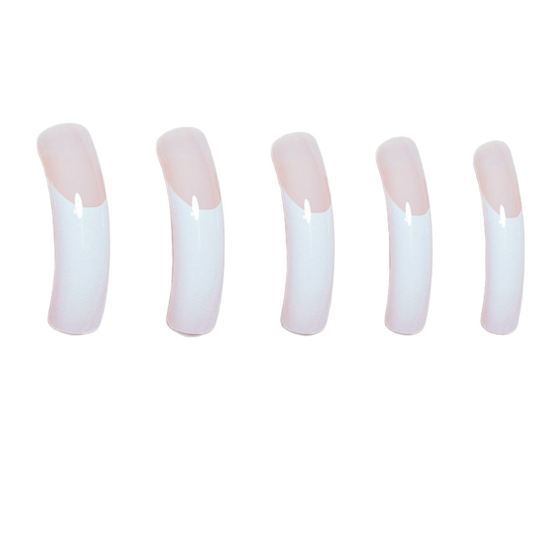 Premium French Tip Press-On Nails Stornfield