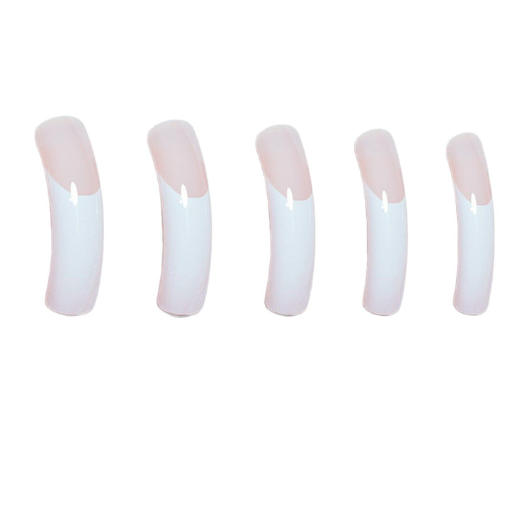 Premium French Tip Press-On Nails Stornfield