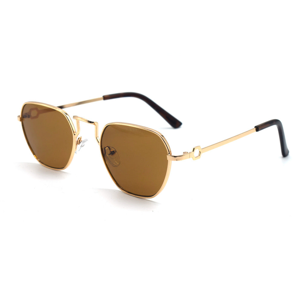 Vintage-Inspired Geometric Frame Sunglasses Stornfield