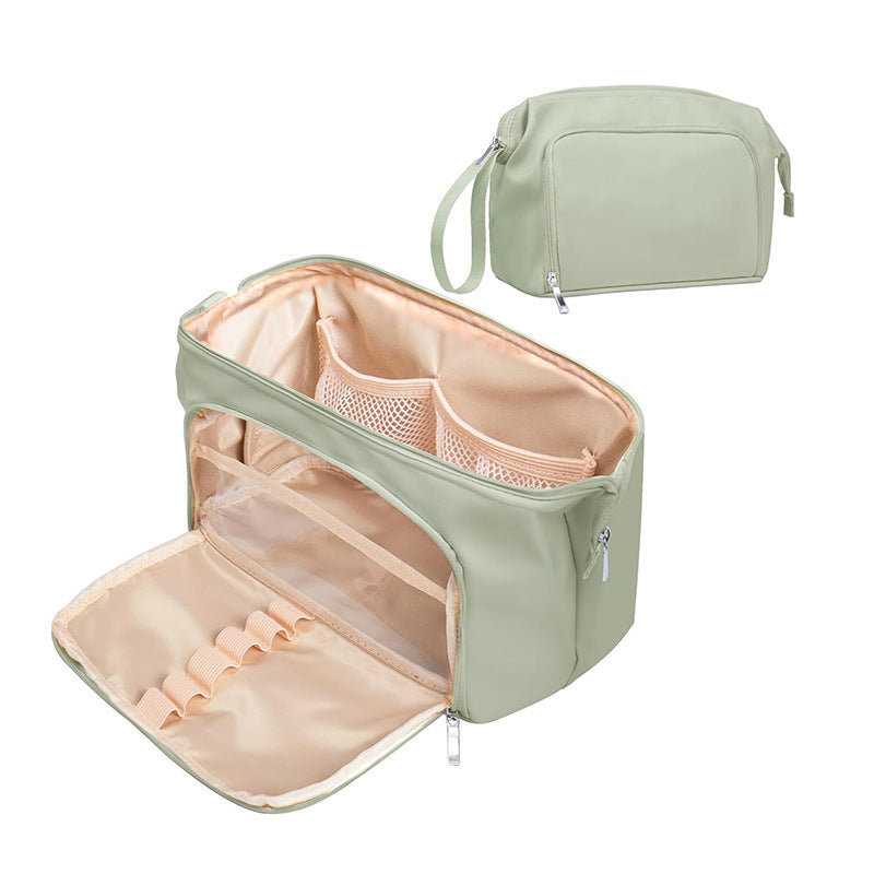 Cosmetic Organizer Bag with Adjustable Interior Compartment Stornfield