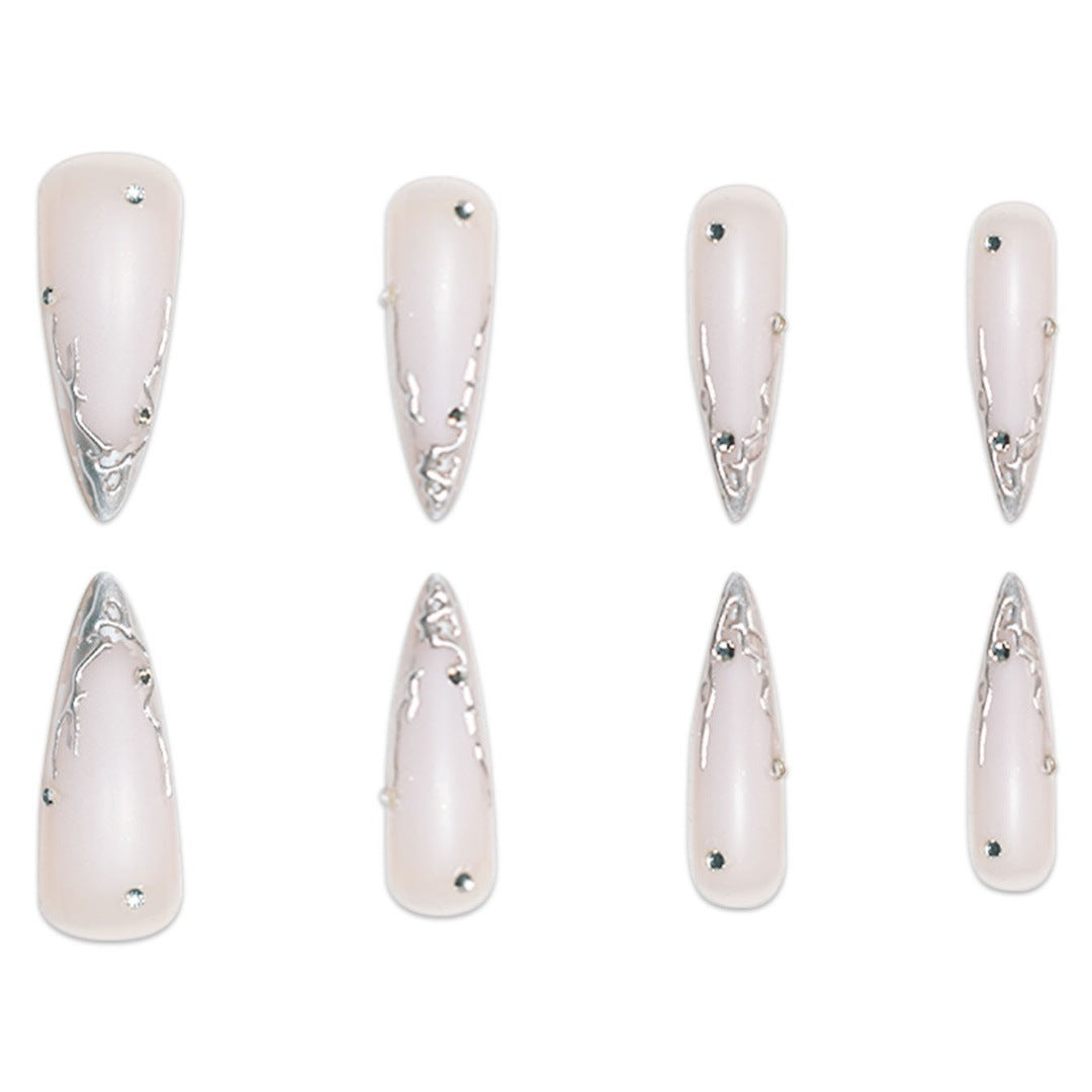 Angular Stiletto Press-On Nail Extensions Stornfield