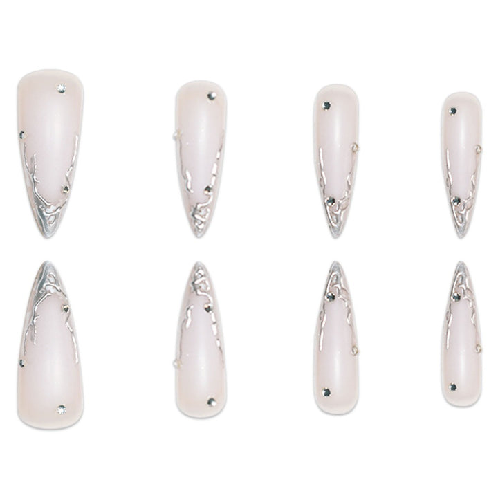 Angular Stiletto Press-On Nail Extensions Stornfield