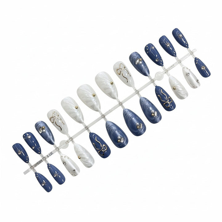 Artistic Acrylic Press-On Nail Set Stornfield