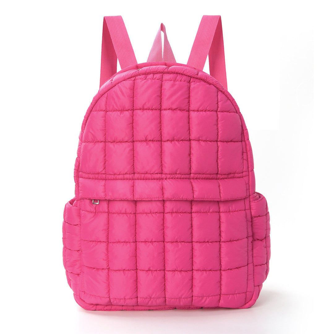Padded backpack with square design Stornfield