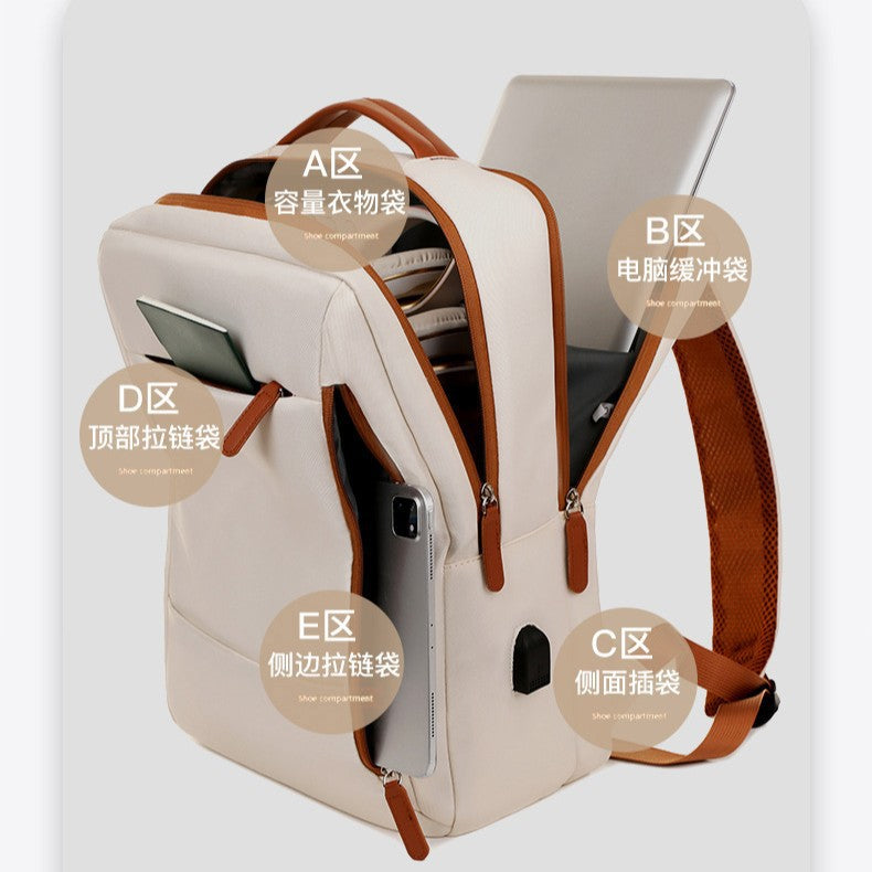Versatile Travel Backpack with Enhanced Organization Stornfield