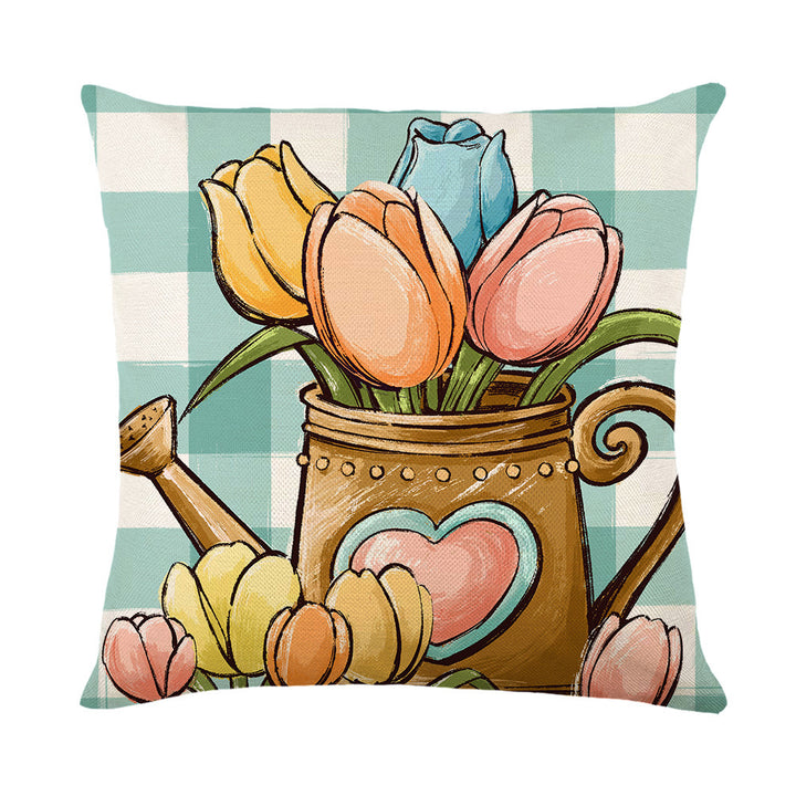 Autumn Gnome Decorative Throw Pillow Cover