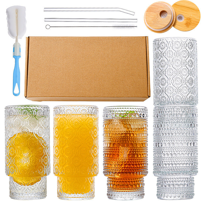 Women's decorative drinking glasses set Stornfield