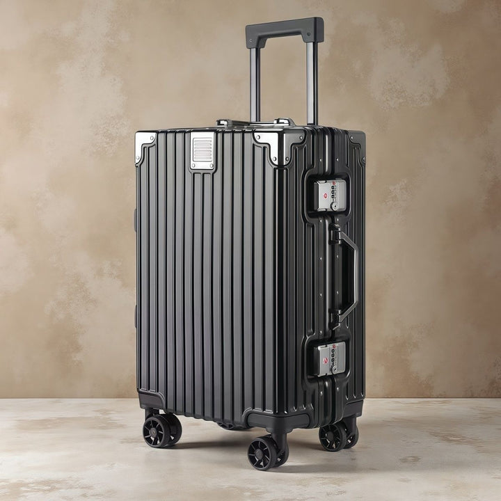 Hard Shell Trolley With Double Safety Lock And Silent 360-Degree Wheels Stornfield