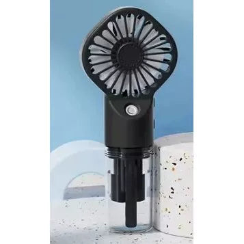 Unisex one size rechargeable handheld mister with removable clear water tank and adjustable airflow Stornfield