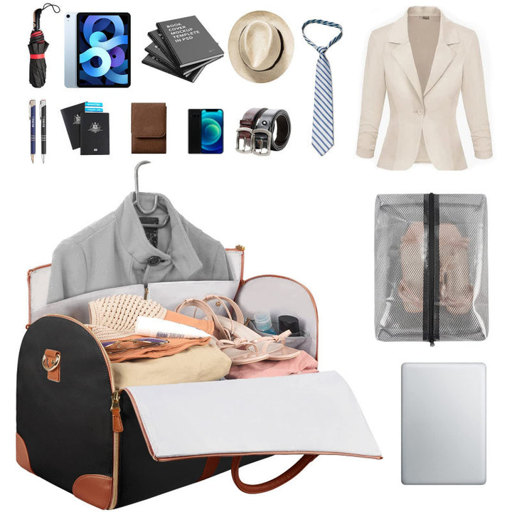 Elegant travel bag with versatile storage system Stornfield