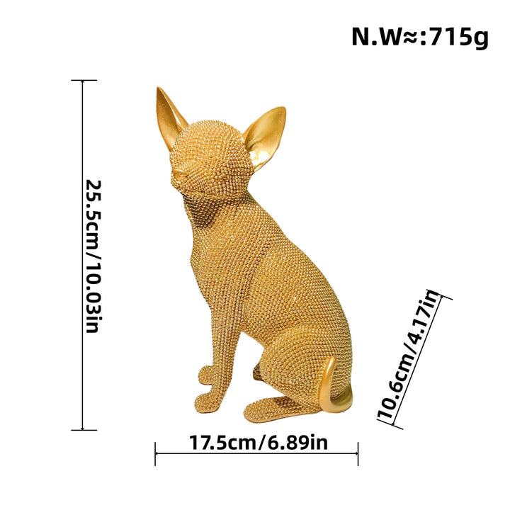 Decorative dog figure in modern design Stornfield