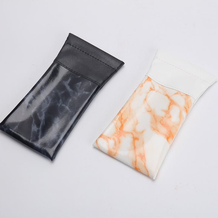 Stylish Marble-Patterned Eyewear Case Stornfield