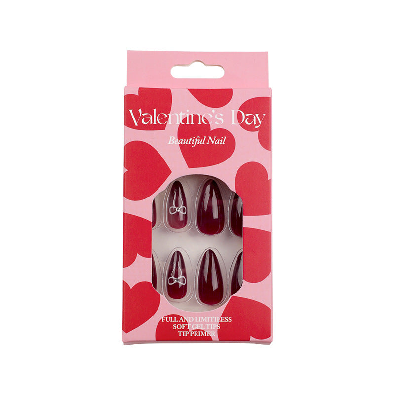 Exquisite Nail Art with Heart Design Stornfield