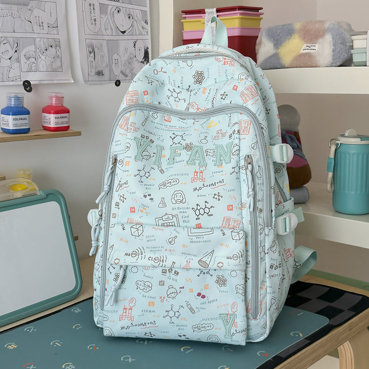 Fun-Themed School Backpack Stornfield