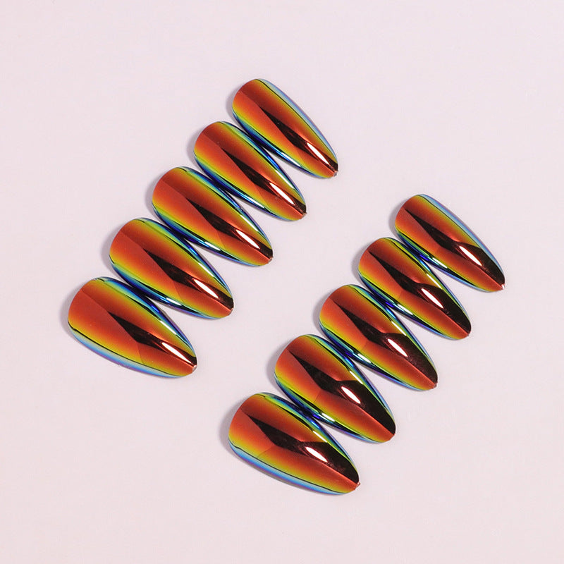 Elegant Stiletto-Shaped Press-On Nails Stornfield