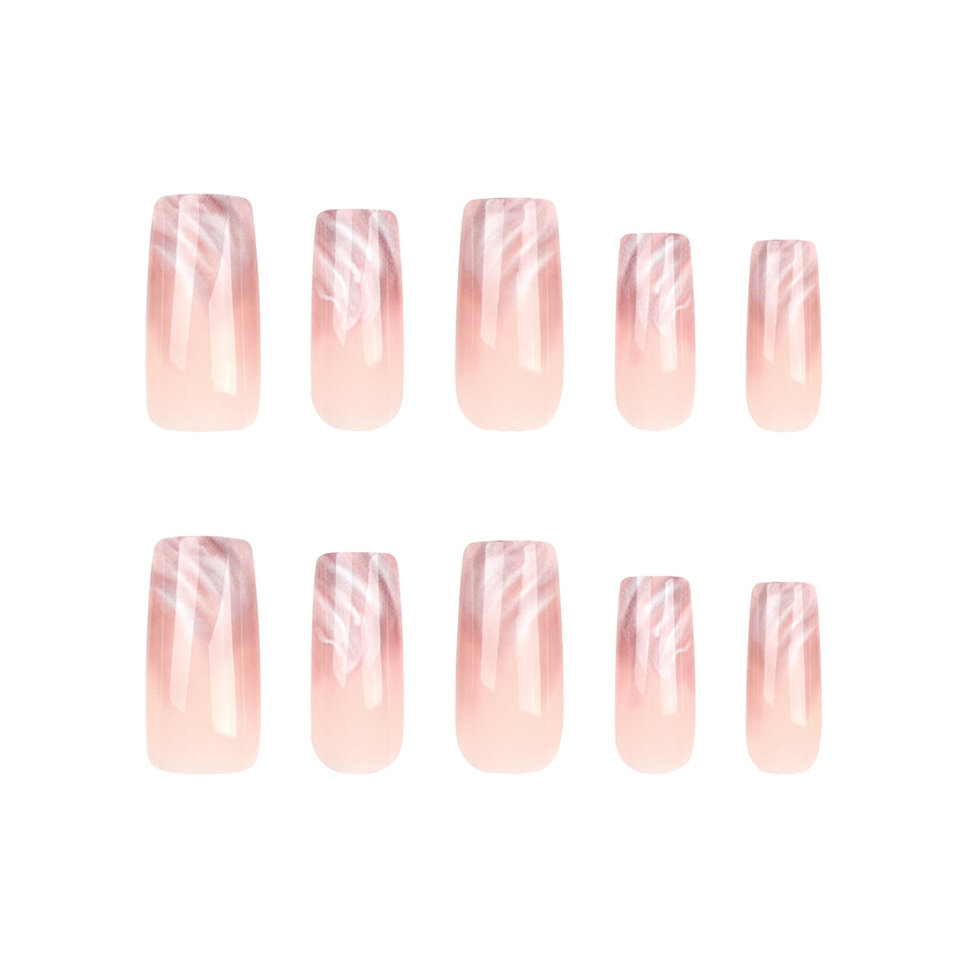 Artistic Acrylic Nails with Elegant Shine Stornfield