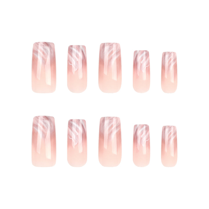 Artistic Acrylic Nails with Elegant Shine Stornfield