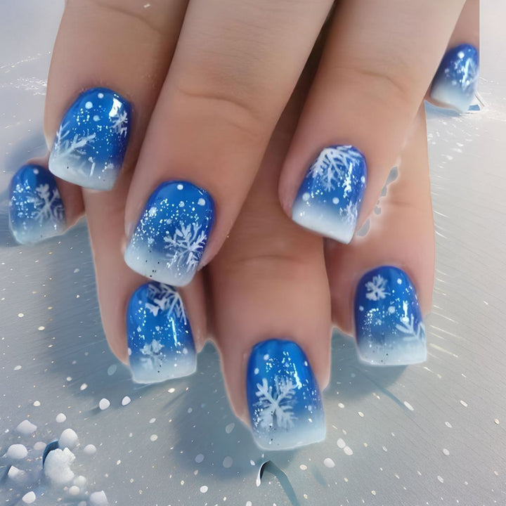 Winter Wonderland Nail Art Stornfield