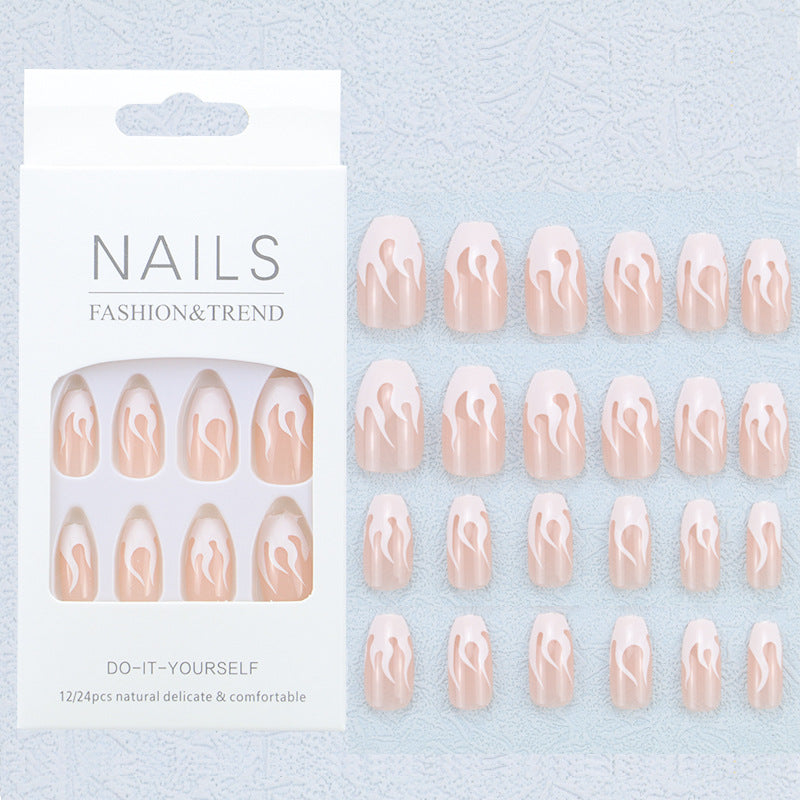 Artistic Graphic Press-On Nail Set Stornfield