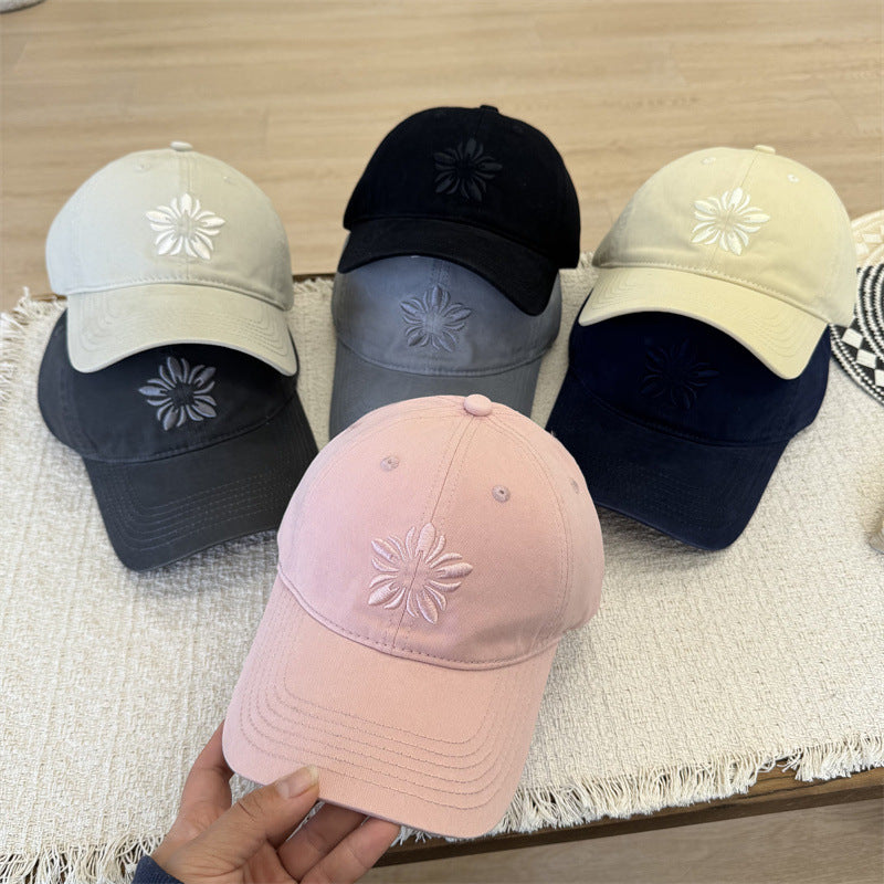 Women's Floral Embroidered Baseball Cap Stornfield