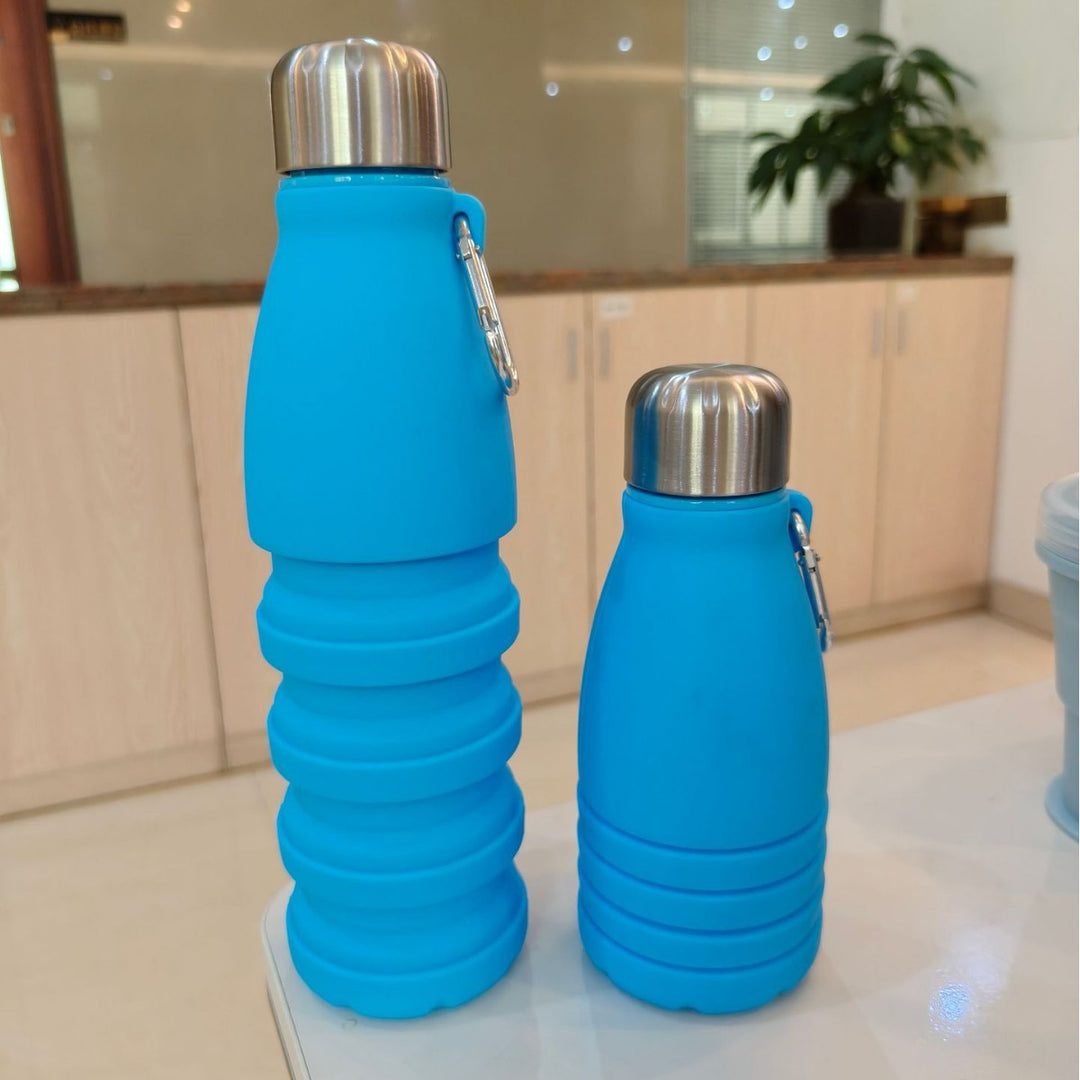 Women collapsible silicone water bottle Stornfield