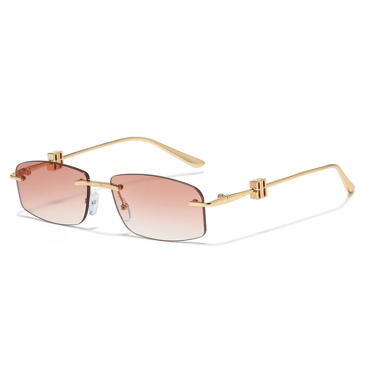 Avant-Garde Minimalist Rectangle Sunglasses Stornfield