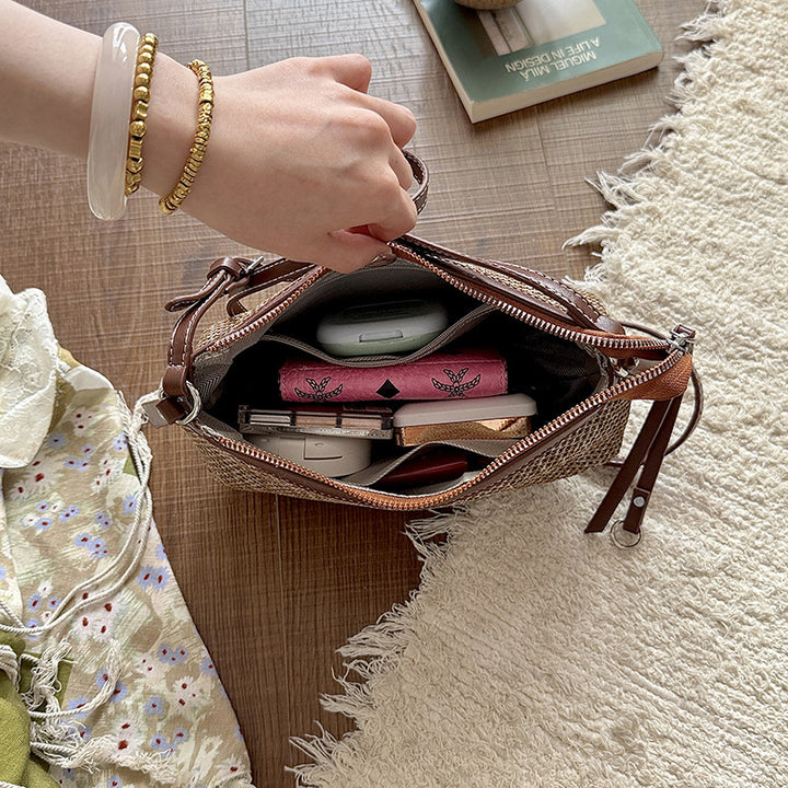Trendy Polka Dot Crossbody Clutch
